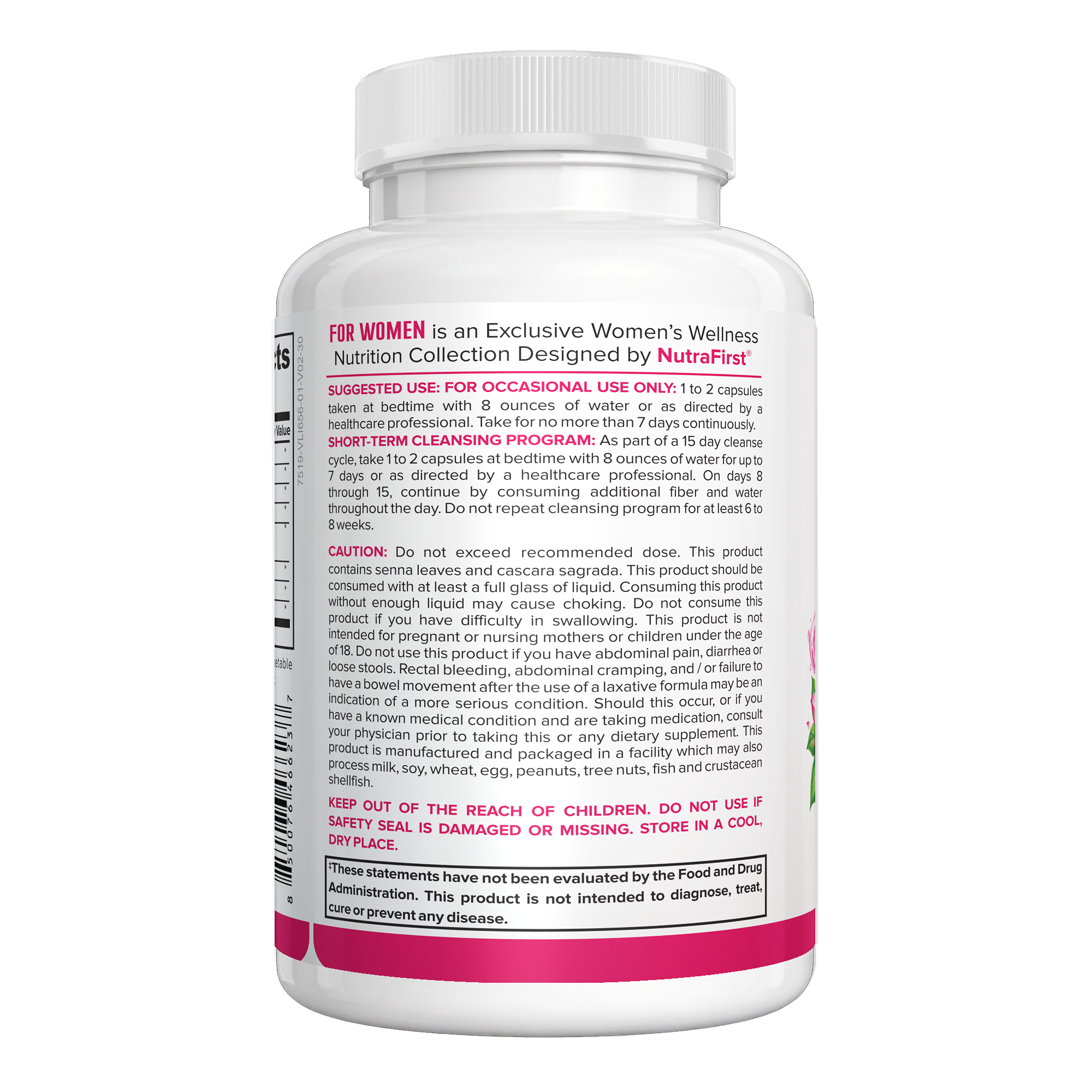 Colon Flush for Women 15 Day Cleanse capsules (30 Capsules)