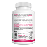 NutraFirst Probiotics for Women 30 Billion CFU, 30 vegetable capsules, suggested use and caution label