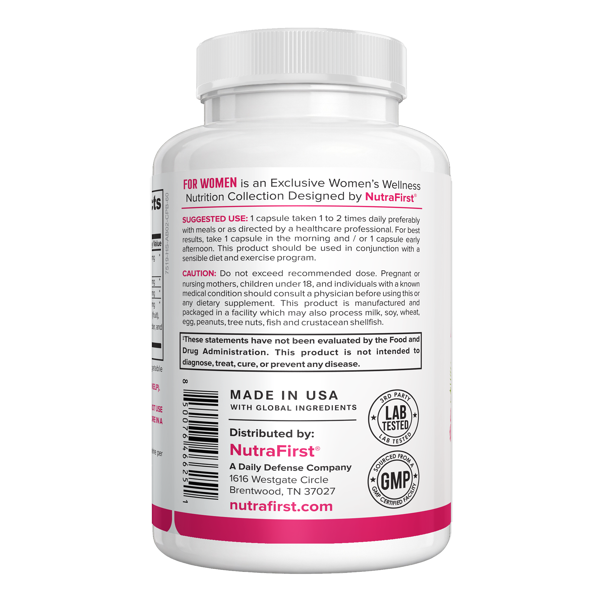 Thermogenic Fat Burner for Women capsules (60 Capsules)