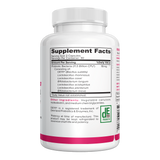 NutraFirst Advanced Probiotics for Women, 60 vegetable capsules, Supplement Facts panel listing 7 probiotic strains