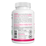 NutraFirst Advanced Probiotics for Women, 60 vegetable capsules, suggested use and caution label