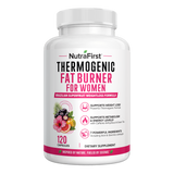 NutraFirst Thermogenic Fat Burner for Women capsules bottle (120 Capsules)