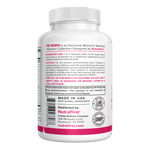 NutraFirst Digestive Enzymes for Women, 60 vegetable capsules, suggested use and caution label