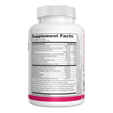 NutraFirst Hair, Skin & Nails for Women, 60 tablets, Supplement Facts panel with 5000 mcg biotin per serving