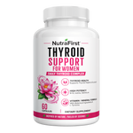 NutraFirst Thyroid Support for Women, 60 capsules, front of bottle