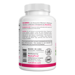 NutraFirst Thyroid Support for Women, 60 capsules, suggested use and caution label