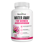 NutraFirst Water Away for Women, 60 capsules, front of bottle (120 Capsules)