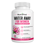 NutraFirst Water Away for Women, 60 capsules, front of bottle (60 Capsules)