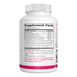 Menopause Support for Women 60 capsules Supplement Facts panel